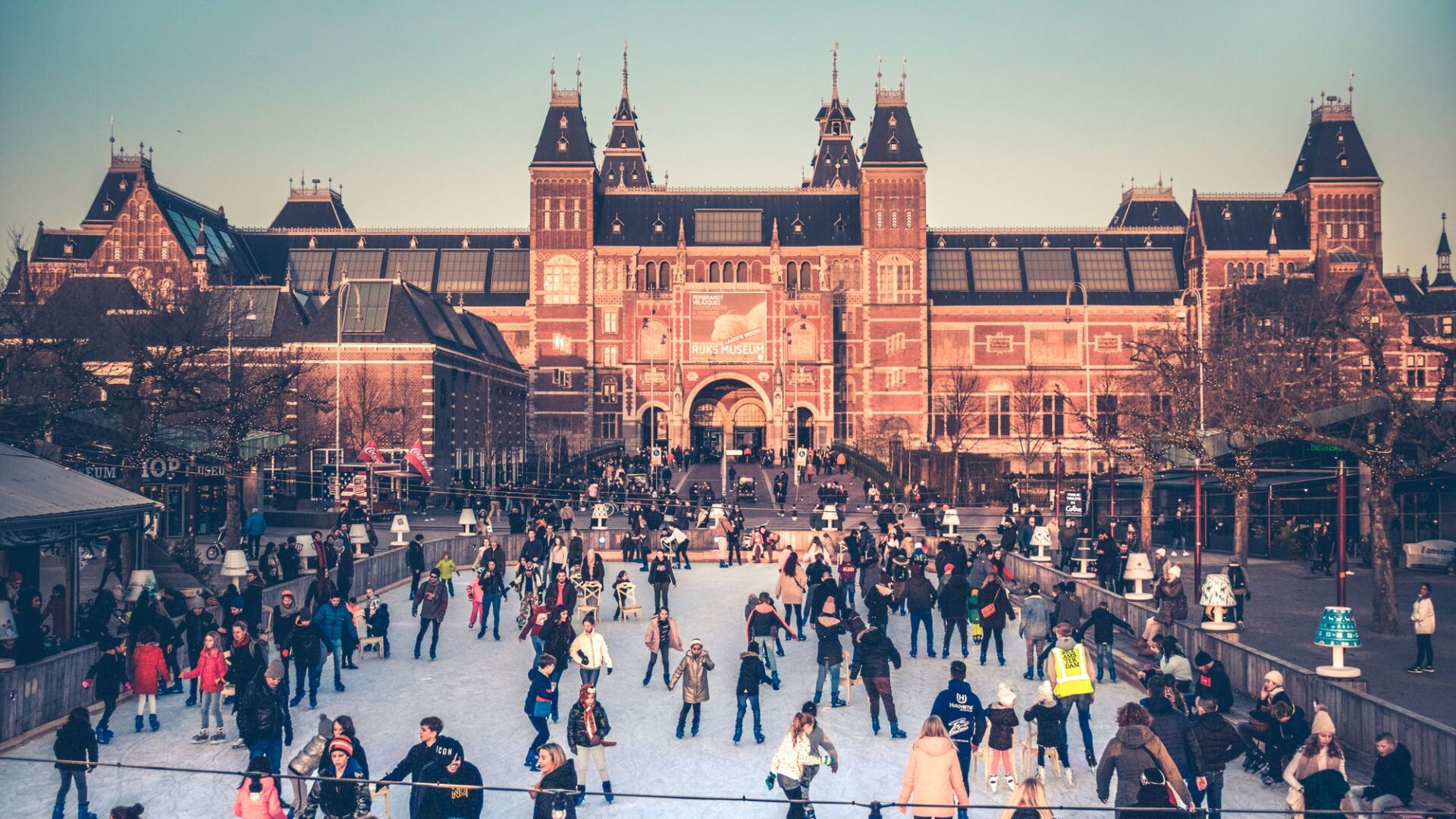 Amsterdam in winter