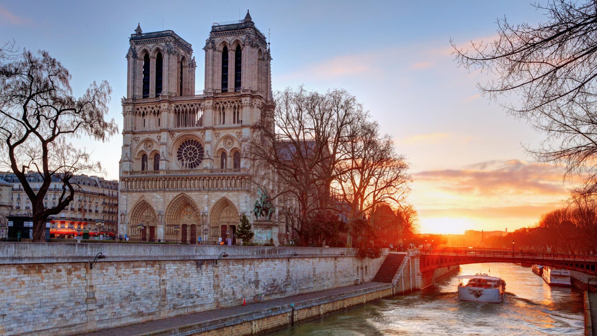 Paris in winter